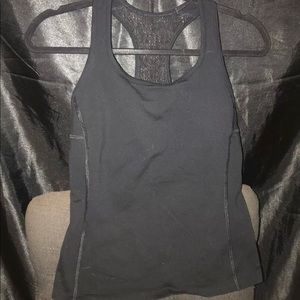 Women’s Black GapBodyFit Razor-back Tank Sz XS